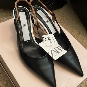 Zara kitten heels